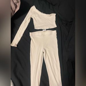 Fashion nova cream set